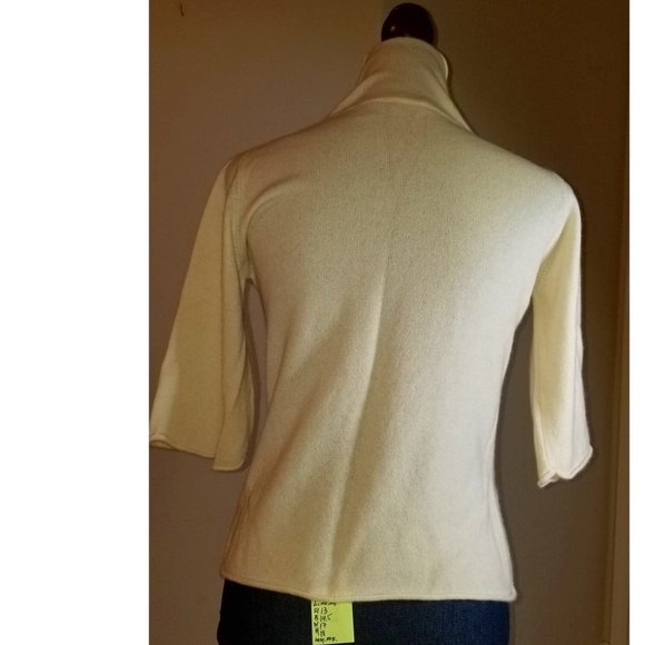 #196 N W/O T Sm Expert by evergreen off-white 100% - Picture 3 of 9